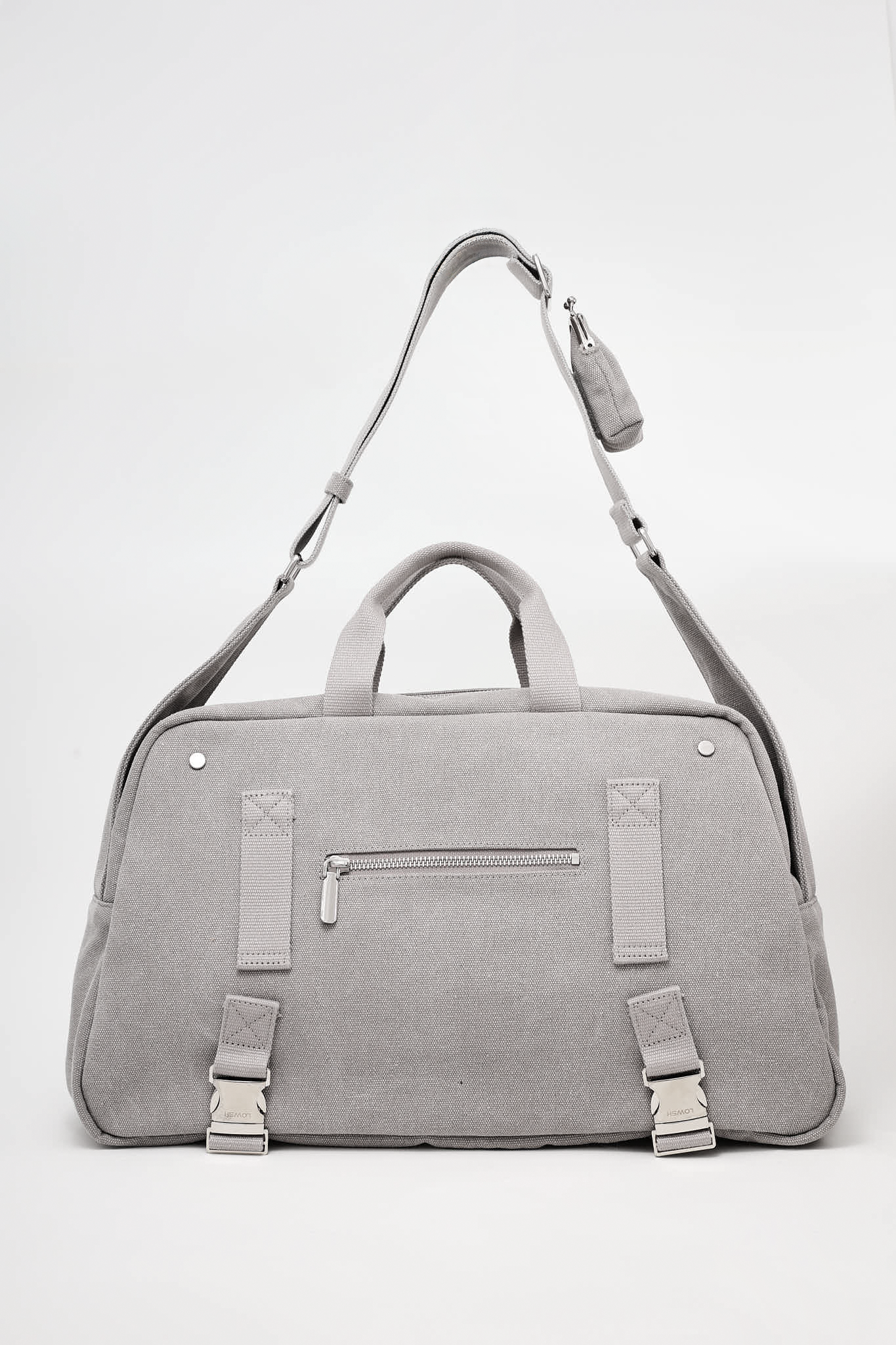 TRIO Purse - Grey Denim
