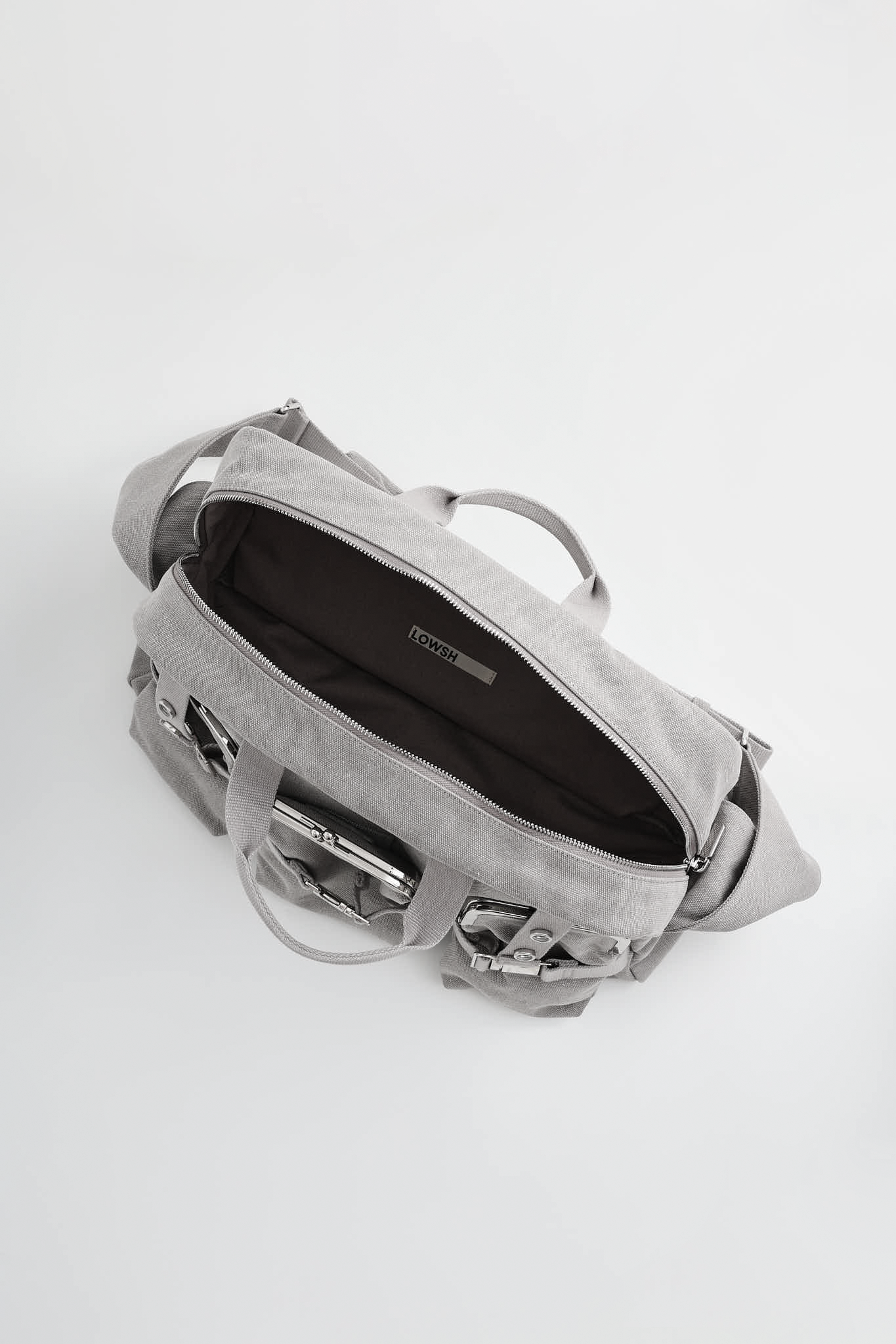 TRIO Purse - Grey Denim