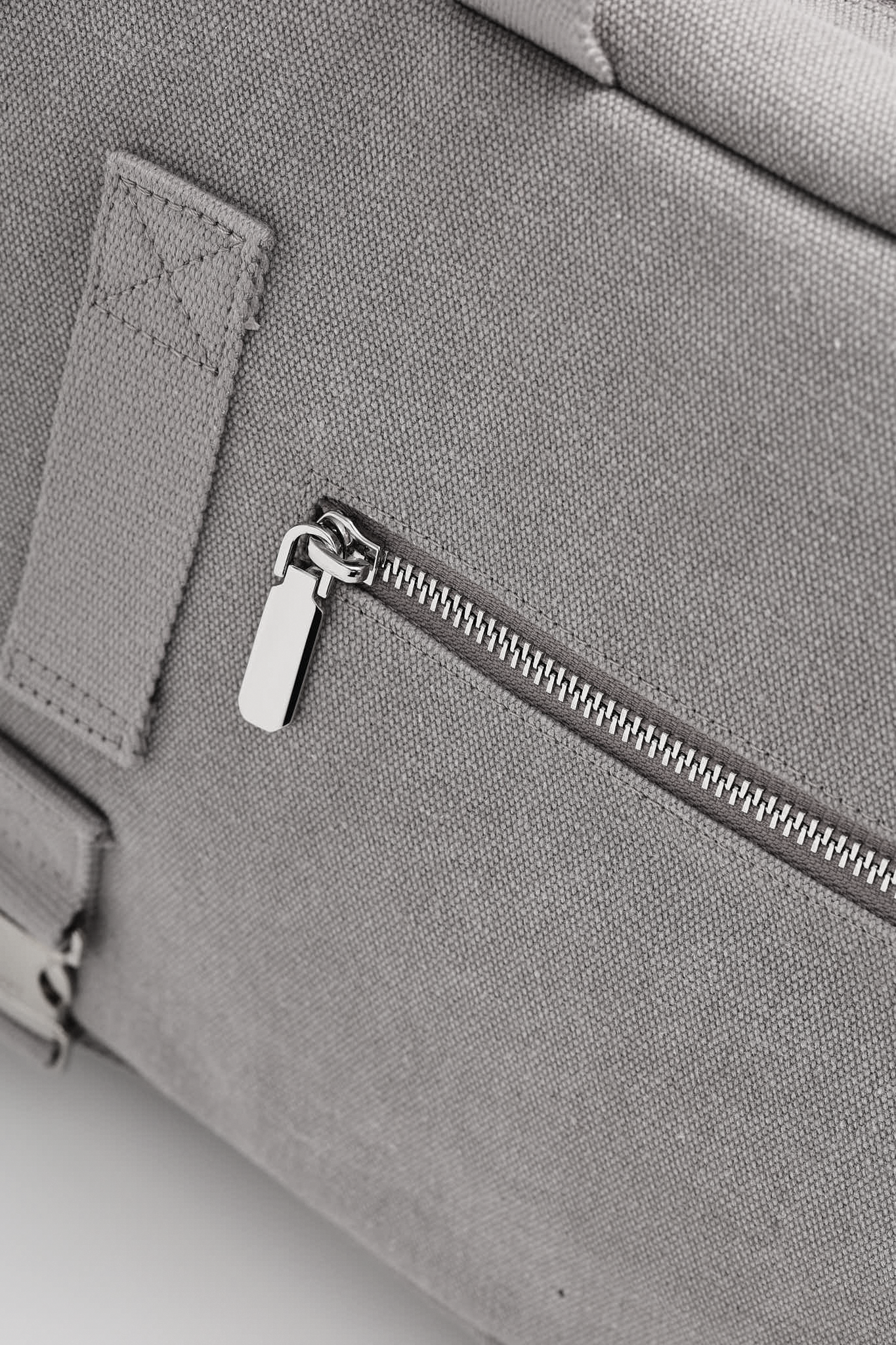TRIO Purse - Grey Denim